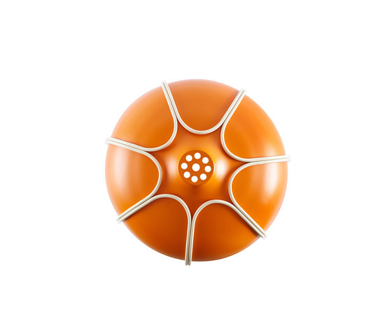 Tull - Desk/floor orange/beige | Lámparas de sobremesa | Incipit Lab srl