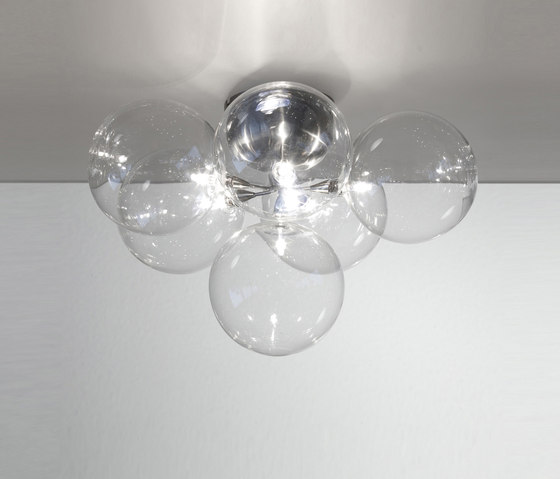 Cluster ceiling-/wall lamp 6 | Wall lights | HARCO LOOR