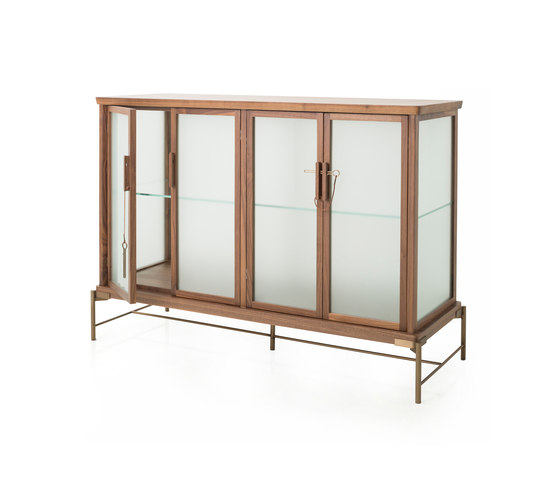 Dowry Cabinet I Frosted Glass | Vitrinen | Stellar Works