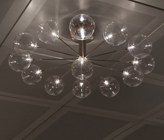 Cluster Wheel ceiling-/wall lamp 13 | Lampade parete | HARCO LOOR