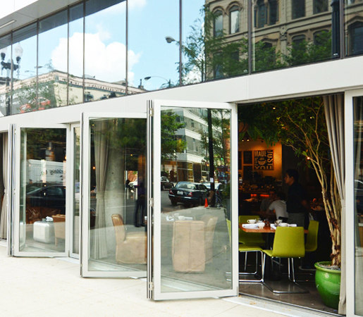Folding Doors - Aluminum Thermally Controlled | Aloft | Porte patio | LaCantina Doors