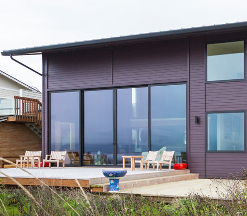 Multi-Slide Doors - Aluminum | Island Beach House | Porte patio | LaCantina Doors