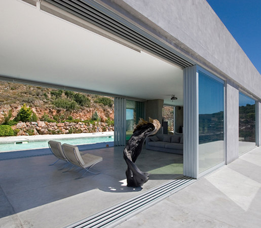 Multi-Slide Doors - Aluminum Thermally Controlled | Aegina | Porte patio | LaCantina Doors