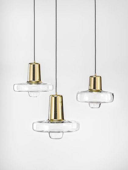 Spin Light | Large Brass | Suspended lights | LASVIT