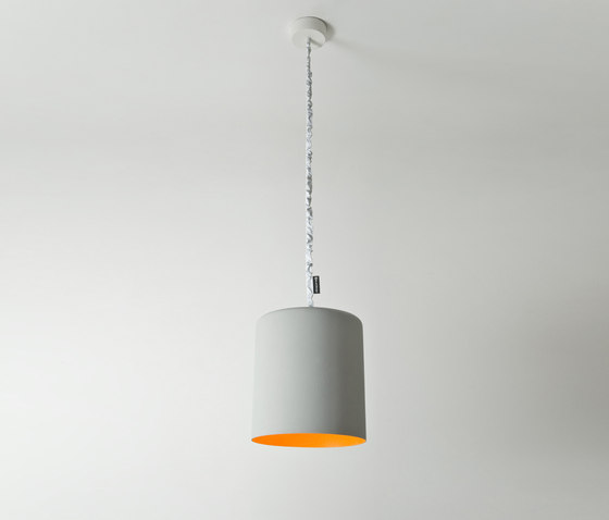 Bin cemento orange | Suspended lights | IN-ES.ARTDESIGN