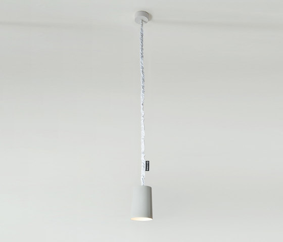 Paint cemento white | Suspended lights | IN-ES.ARTDESIGN