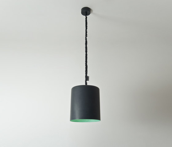 Bin lavagna turquoise | Lámparas de suspensión | IN-ES.ARTDESIGN