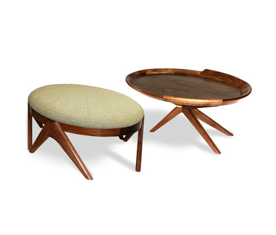 Drake Ottoman | Pufs | Cliff Young