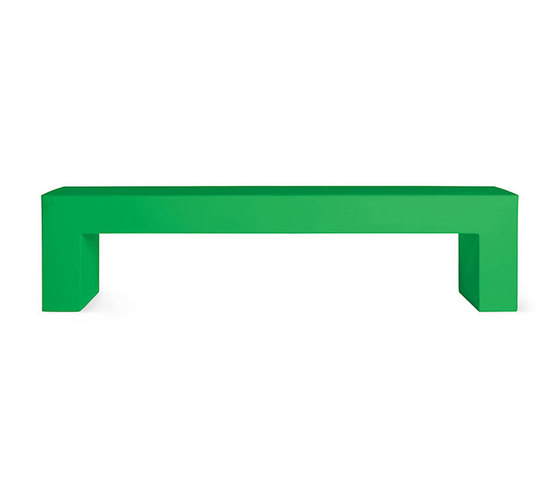 Vignelli Big Bench | Model 1031 | Green | Bancos | Heller