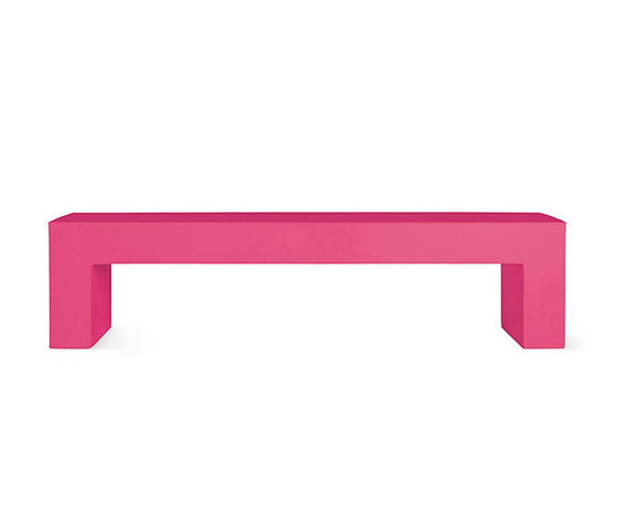 Vignelli Big Bench | Model 1031 | Pink | Bancos | Heller