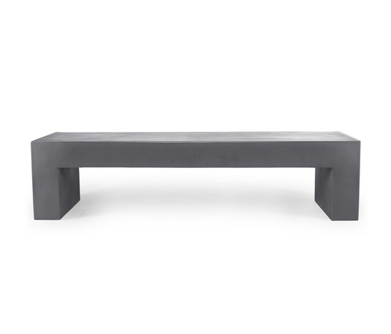 Vignelli Big Bench | Model 1031 | Dark Grey | Sitzbänke | Heller