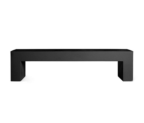 Vignelli Big Bench | Model 1031 | Black | Benches | Heller