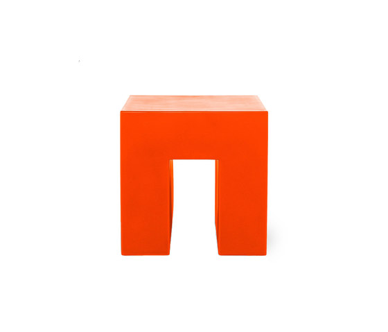 Vignelli Cube | Model 1030 | Red | Side tables | Heller
