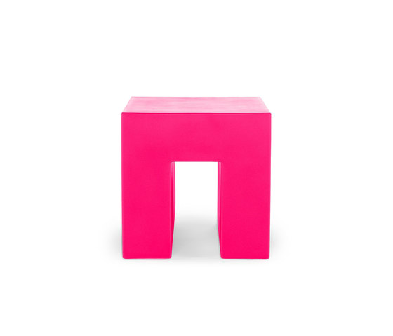 Vignelli Cube | Model 1030 | Pink | Mesas auxiliares | Heller