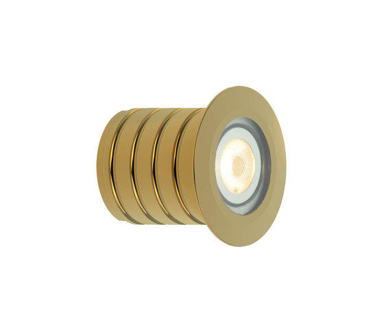 L02 | polished brass | Recessed wall lights | MP Lighting