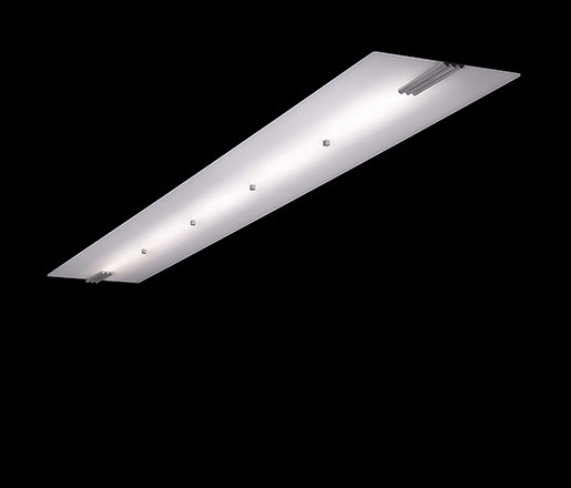 Morgan Linear 62" Long Flush | Ceiling lights | The American Glass Light Company