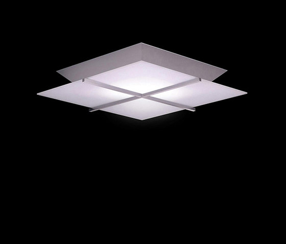 Zino III Flush | Lámparas de techo | The American Glass Light Company