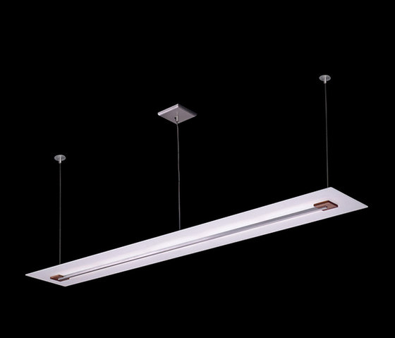 Miles Linear 72" Long | Suspended lights | The American Glass Light Company