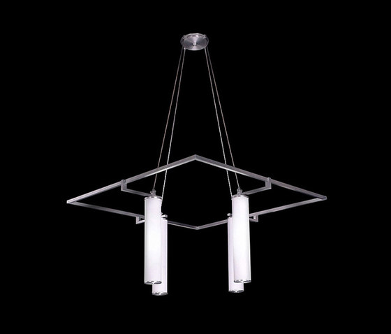 Brae Square Lantern Chandelier | Lampadari | The American Glass Light Company