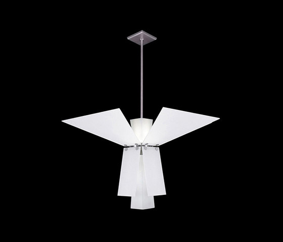 Butterfly Pendant | Suspended lights | The American Glass Light Company