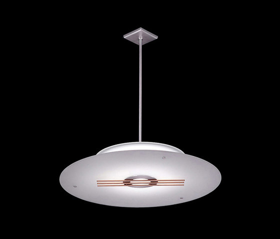 Lane Round Pendant | Suspended lights | The American Glass Light Company