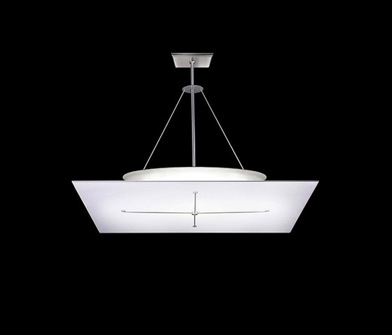 M. Stitch Square Pendant | Suspended lights | The American Glass Light Company