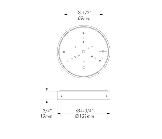 L131 | matte clear anodized | Deckenleuchten | MP Lighting