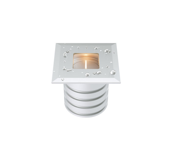 L324 | matte clear anodized | Recessed wall lights | MP Lighting
