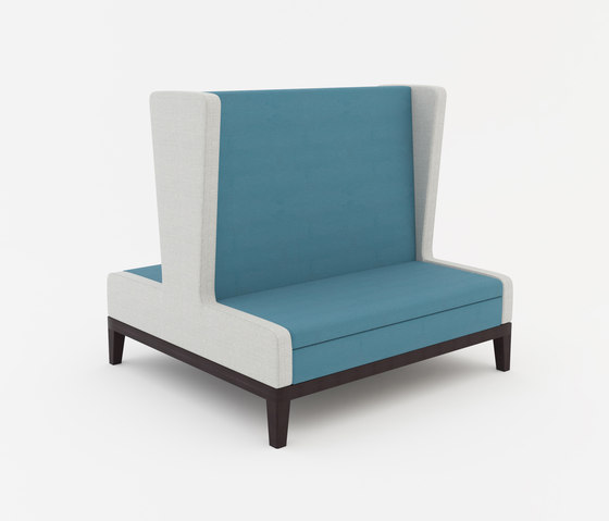 Symphony two seat high back banquette back to back | Sitzbänke | ERG International