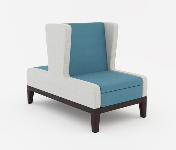 Symphony single seat banquette back to back | Sillones | ERG International