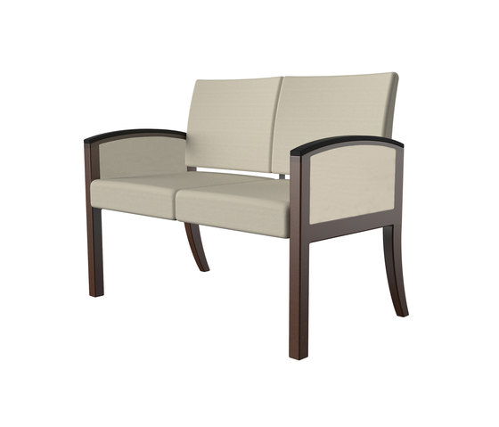 Westlake wood two seat lounge | Benches | ERG International