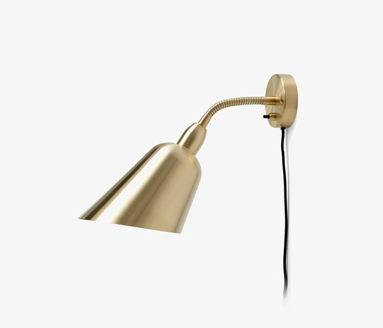 Bellevue AJ9 Satin Polished Brass | Wall lights | &TRADITION