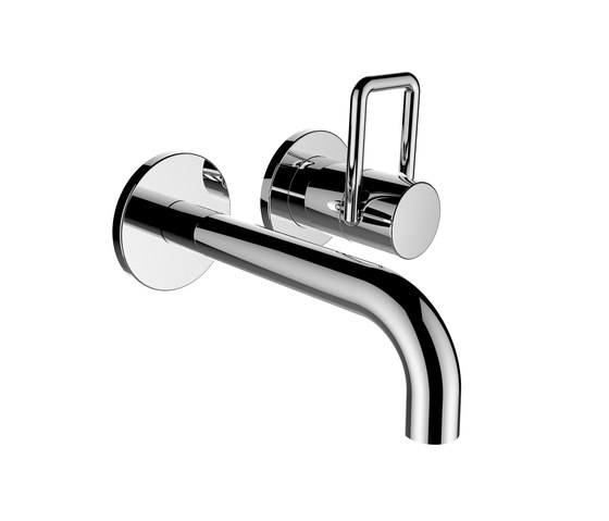 Twin | Wall-mounted mixer for Simibox 2-Point | Wash basin taps | LAUFEN BATHROOMS