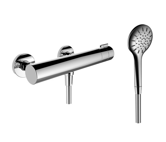 Twinplus | Thermostatic shower mixer | Shower controls | LAUFEN BATHROOMS