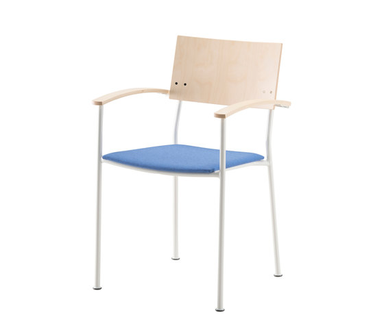 Logo | general-purpose chair with armrests | Sillas | Isku