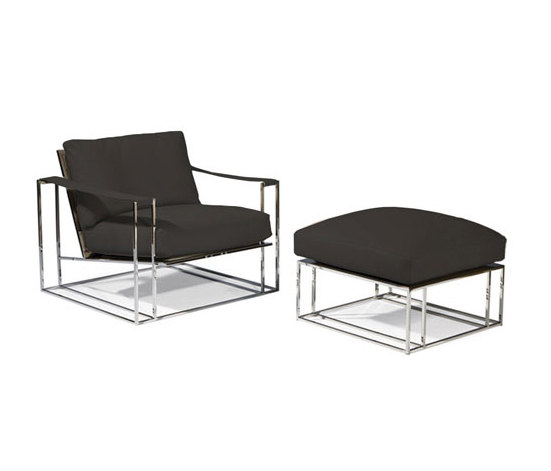 Sling Chair & Ottoman | Poltrone | Cliff Young