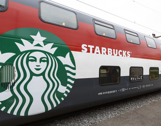 Starbucks on rails | Switzerland |  | Girsberger