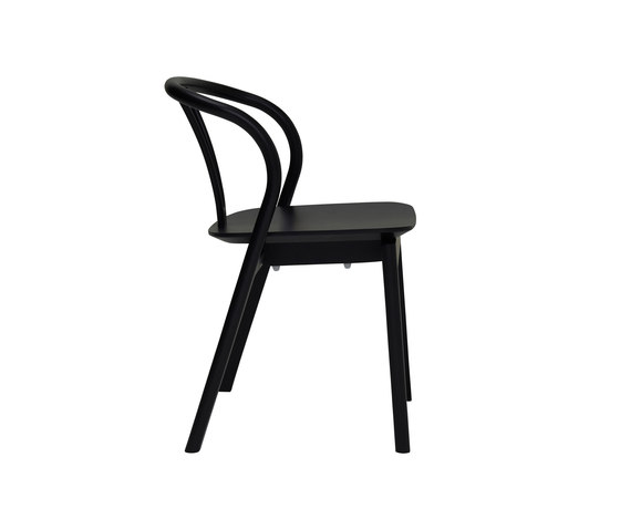 Flow | Dining Chair Black | Sillas | L.Ercolani