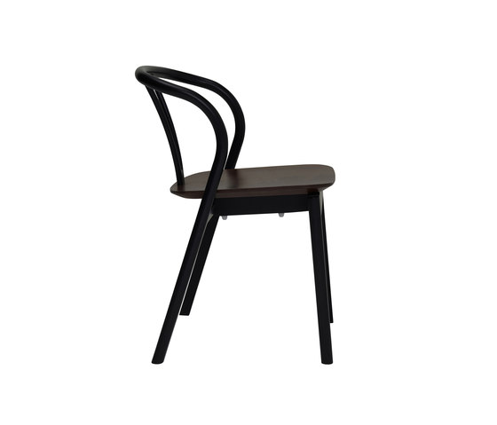 Flow | Dining Chair With Walnut Seat | Stühle | L.Ercolani