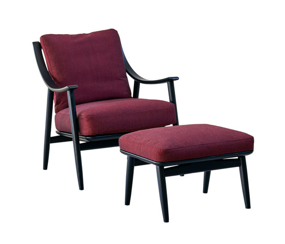 Marino | Chair With Footstool | Sessel | L.Ercolani