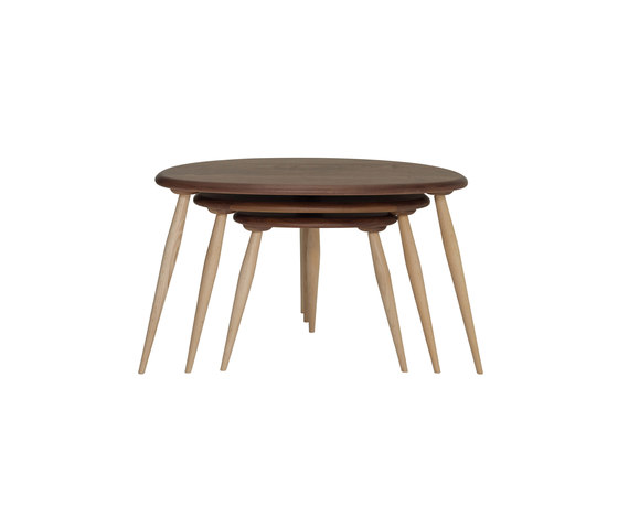Originals | Nest Of Tables Walnut | Side tables | L.Ercolani