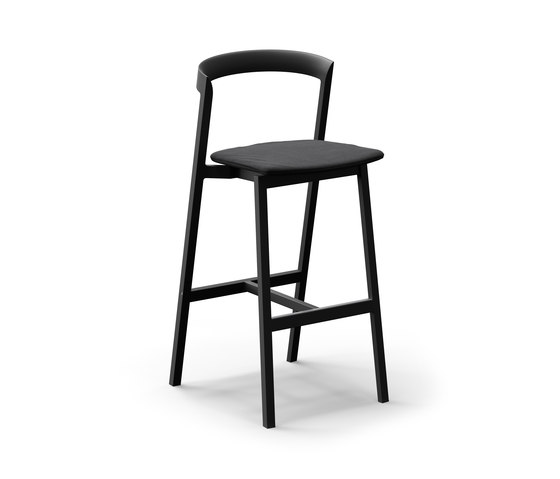 Mornington Bar Stool with Aluminium Seat and Cushion | Bar stools | VUUE