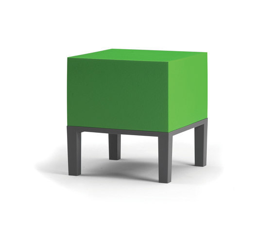 Primary Pouf 01 chartreuse | Pufs | Quinze & Milan