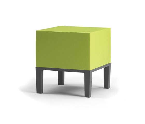Primary Pouf 01 lime green | Pufs | Quinze & Milan