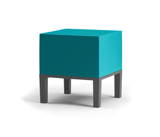 Primary Pouf 01 turquoise | Pufs | Quinze & Milan