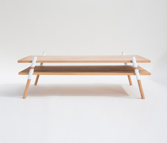 Italic 2-Tier Coffee Table | Alder | Tables basses | Yield