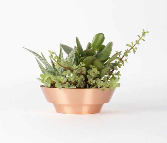Indoor Spun Bowl 8" | Copper | Pots de fleurs | Yield