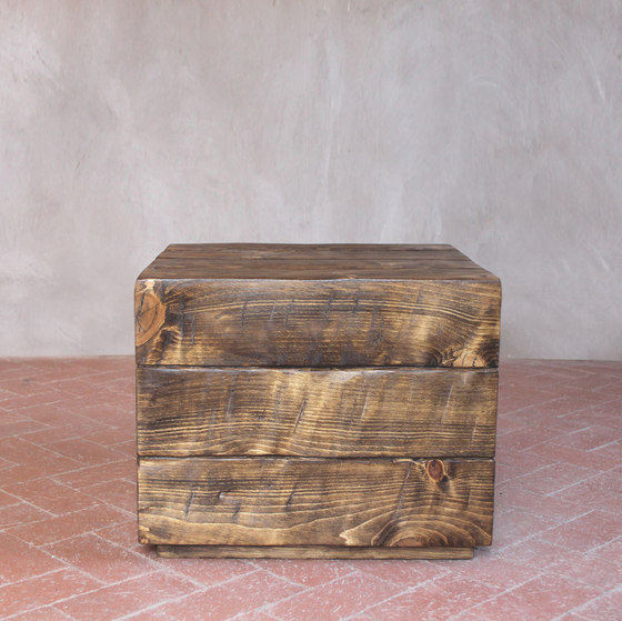 Sugar Pine Cube Table | Coffee tables | Pfeifer Studio