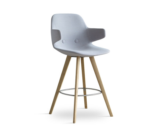 EYes EJ 2-A-B69/B79-W | Bar stools | Fredericia Furniture