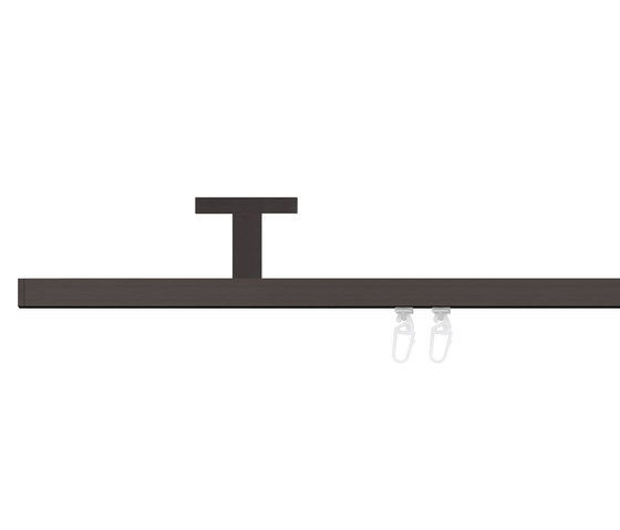 Tecdor square rails 15x15 mm | Fina | Sistemi parete | Büsche